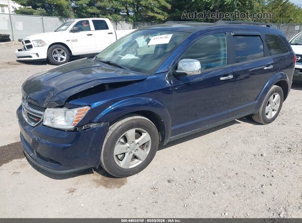 3C4PDCAB5HT559207 2017 DODGE JOURNEY Синий Передняя левая четверть