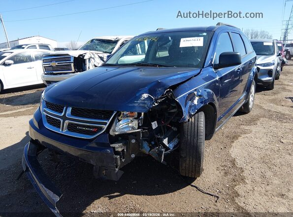3C4PDCAB5LT253973 2020 DODGE JOURNEY Blue წინა მარცხენა ხედი სამი მეოთხედიდან