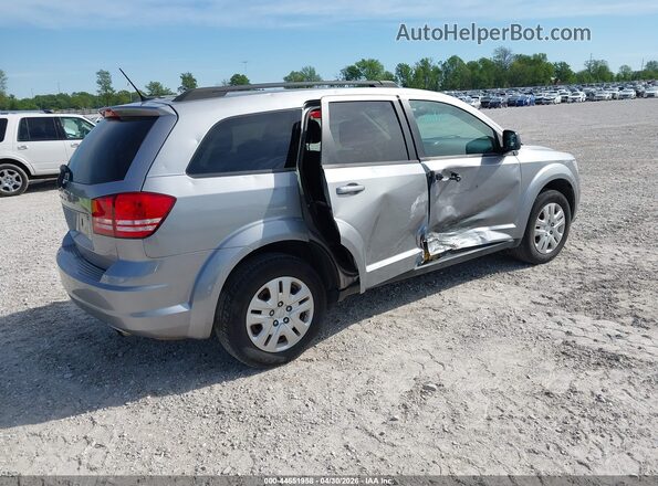 3C4PDCAB6JT218338 2018 DODGE JOURNEY Silver Հետևի աջ