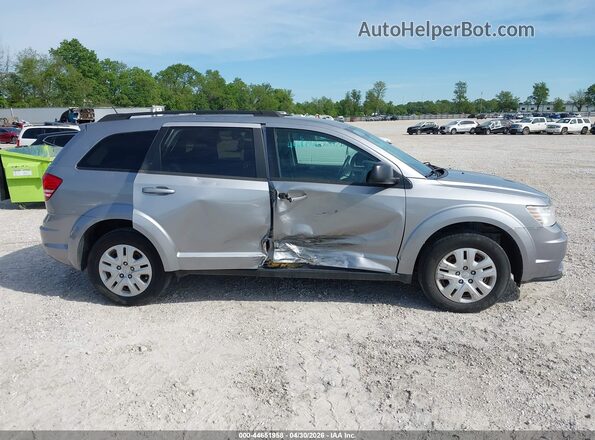 3C4PDCAB6JT218338 2018 DODGE JOURNEY Silver Սալոնի հետևի տեսք