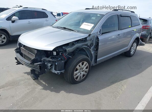 3C4PDCAB9JT296242 2018 DODGE JOURNEY Silver 