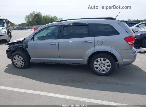3C4PDCAB9JT296242 2018 DODGE JOURNEY Silver 