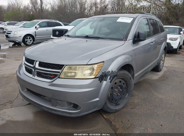 3C4PDCAB9JT446950 2018 DODGE JOURNEY Gray წინა მარცხენა ხედი სამი მეოთხედიდან