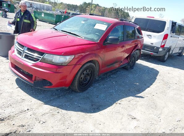 3C4PDCAB9KT864684 2019 DODGE JOURNEY Red Przód lewy