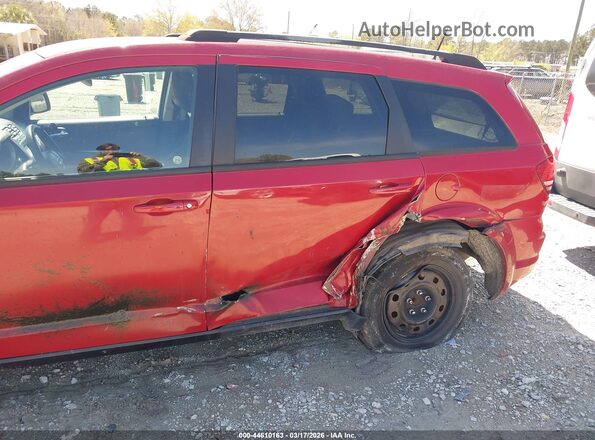3C4PDCAB9KT864684 2019 DODGE JOURNEY Red Widok z przodu