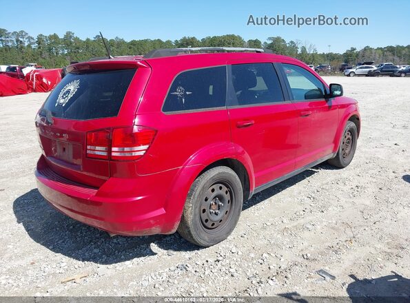 3C4PDCAB9KT864684 2019 DODGE JOURNEY Red Tył prawy
