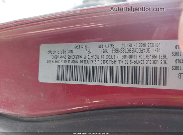 3C4PDCAB9KT864684 2019 DODGE JOURNEY Red Widok komory silnika