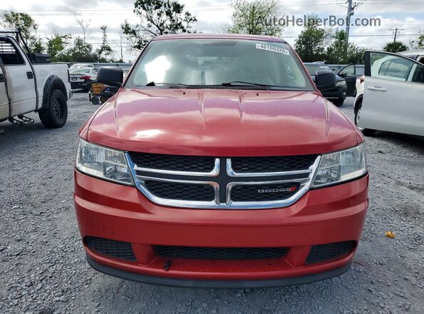 3C4PDCABXGT128201 2016 DODGE JOURNEY Red Դիմացի տեսք