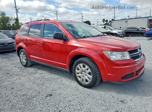 3C4PDCABXGT128201 2016 DODGE JOURNEY Red Առջևի աջ