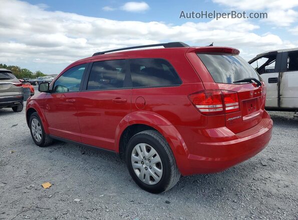 3C4PDCABXGT128201 2016 DODGE JOURNEY Red Հետևի ձախ
