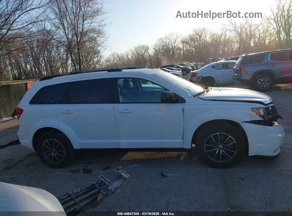 3C4PDCABXJT506153 2018 DODGE JOURNEY White უკანა სალონის ხედი