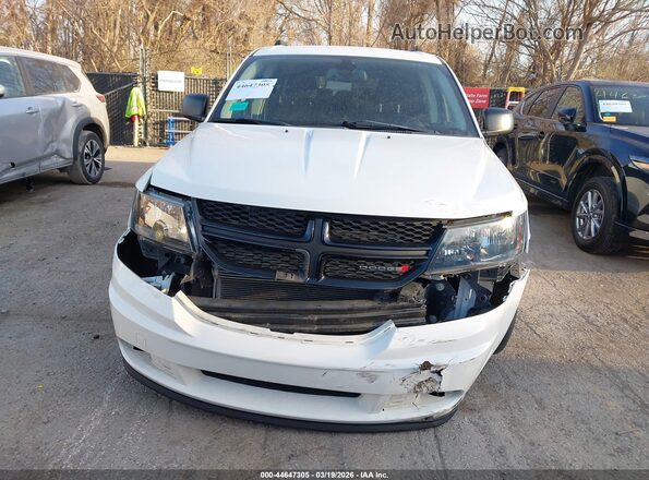 3C4PDCABXJT506153 2018 DODGE JOURNEY White ხელსაწყოთა პანელის ხედი