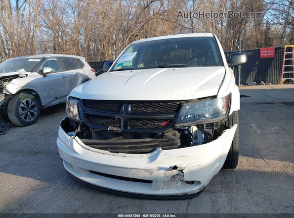 3C4PDCABXJT506153 2018 DODGE JOURNEY White წინა ხედი