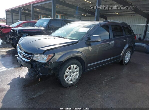 3C4PDCBB5KT718300 2019 DODGE JOURNEY Gray Vista tres cuartos delantera izquierda