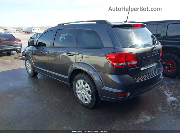 3C4PDCBB5KT718300 2019 DODGE JOURNEY Gray Trasero izquierdo