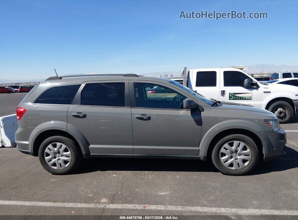 3C4PDCBB8KT804491 2019 DODGE JOURNEY Gray უკანა სალონის ხედი
