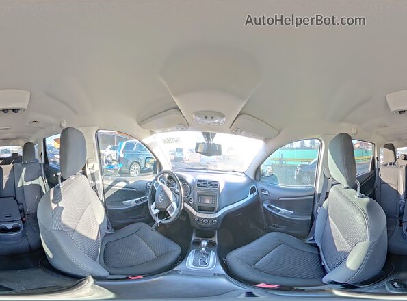 3C4PDCBG5HT503942 2017 DODGE JOURNEY Silver Панорамний вид салону 360°