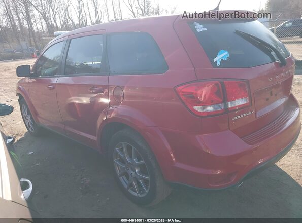 3C4PDCEG1JT381050 2018 DODGE JOURNEY Red Հետևի ձախ