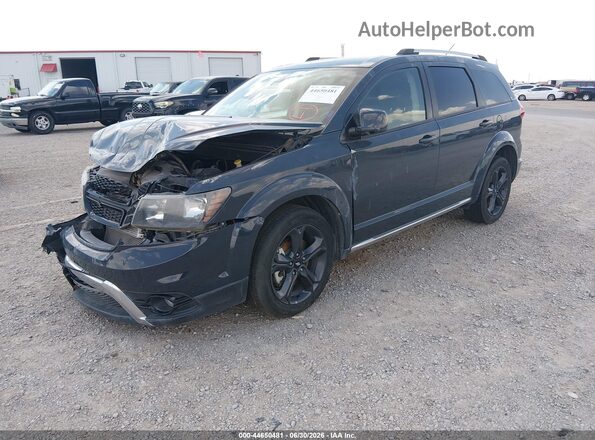 3C4PDCGB6JT520977 2018 DODGE JOURNEY Gray წინა მარცხენა ხედი სამი მეოთხედიდან