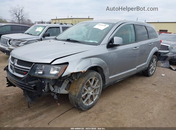 3C4PDDEG3KT846306 2019 DODGE JOURNEY Серебряный Передняя левая четверть