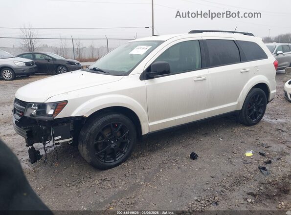 3C4PDDEG4JT390640 2018 DODGE JOURNEY Белый Передняя левая четверть