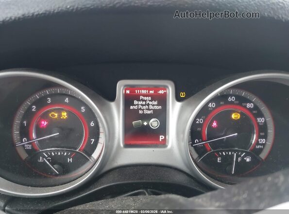 3C4PDDEG4JT390640 2018 DODGE JOURNEY Белый Вид задних сидений