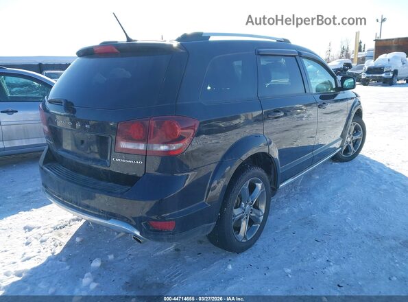 3C4PDDGG2HT517702 2017 DODGE JOURNEY Черный Задняя правая четверть