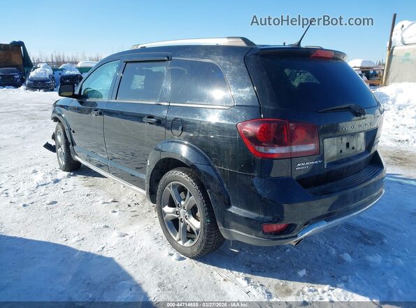 3C4PDDGG2HT517702 2017 DODGE JOURNEY Черный Задняя левая четверть