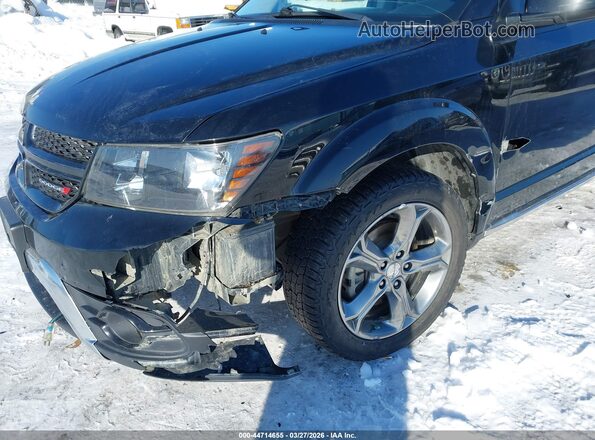 3C4PDDGG2HT517702 2017 DODGE JOURNEY Черный Вид спереди