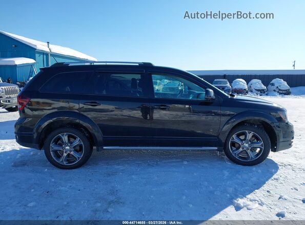 3C4PDDGG2HT517702 2017 DODGE JOURNEY Черный Вид задней части салона