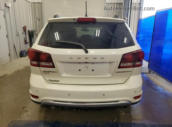3C4PDDGG4HT548434 2017 DODGE JOURNEY Белый Вид сзади