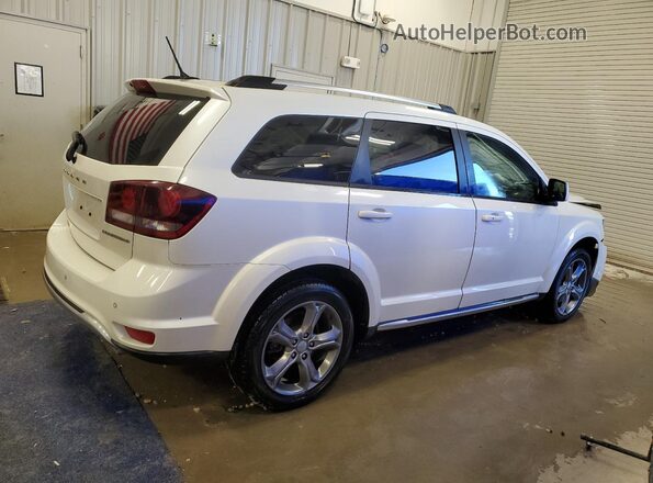 3C4PDDGG4HT548434 2017 DODGE JOURNEY Белый Задняя правая четверть