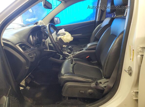 3C4PDDGG4HT548434 2017 DODGE JOURNEY Белый Вид салона спереди