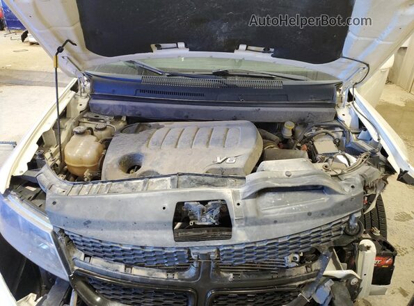 3C4PDDGG4HT548434 2017 DODGE JOURNEY Белый Вид подкапотного пространства