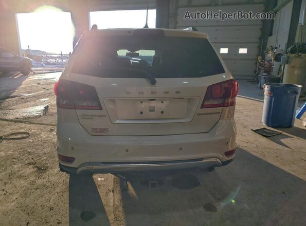 3C4PDDGG4HT557621 2017 DODGE JOURNEY Белый Вид сзади