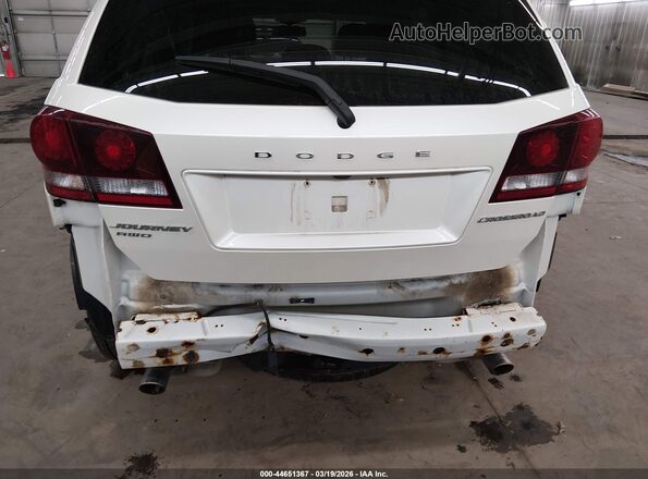 3C4PDDGG5GT108737 2016 DODGE JOURNEY Белый Вид задней части салона