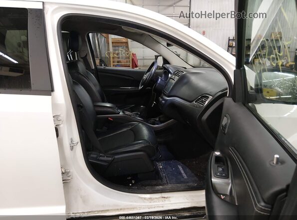 3C4PDDGG5GT108737 2016 DODGE JOURNEY Белый Вид салона спереди