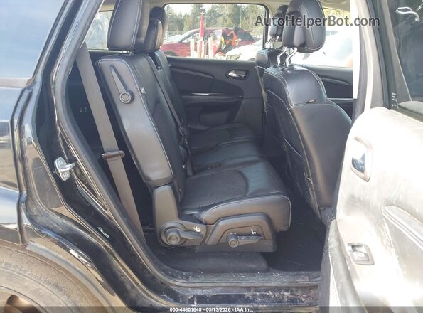 3C4PDDGG7JT364191 2018 DODGE JOURNEY Black VIN კოდის სტიკერის ხედი