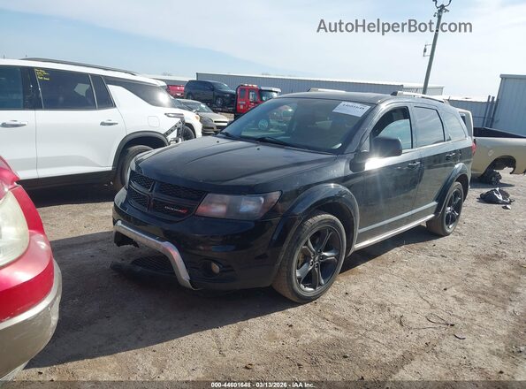 3C4PDDGG7JT364191 2018 DODGE JOURNEY Black წინა მარცხენა ხედი სამი მეოთხედიდან
