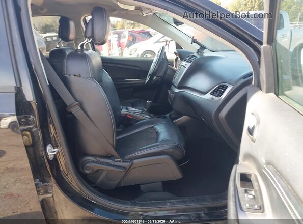 3C4PDDGG7JT364191 2018 DODGE JOURNEY Black წინა სალონის ხედი