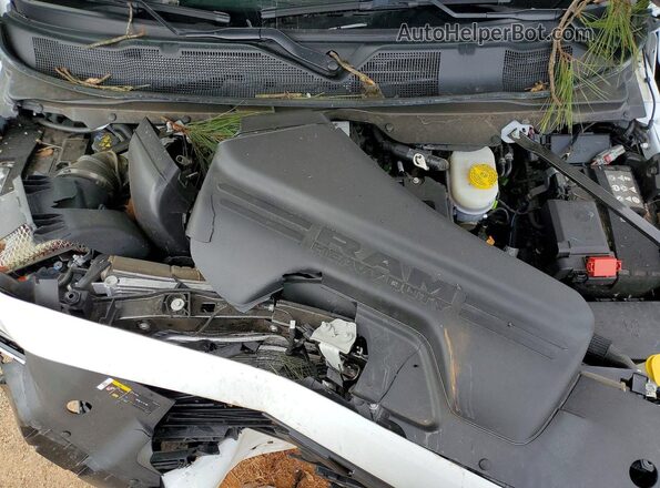 3C63R5FL2SG558441 2025 RAM 2500 White უკანა სალონის ხედი