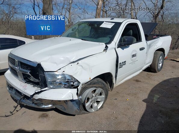 3C6JR6DG1KG500856 2019 RAM 1500 CLASSIC Белый Передняя левая четверть