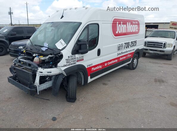 3C6LRVDG1NE101321 2022 RAM PROMASTER 2500 White Vista tres cuartos delantera izquierda