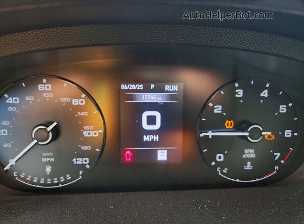 3C6LRVDG1PE580066 2023 RAM PROMASTER White Instrument cluster view