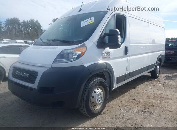 3C6LRVDG2NE125076 2022 RAM PROMASTER 2500 White Vista tres cuartos delantera izquierda