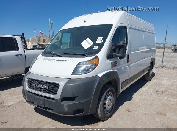 3C6LRVDG3ME506837 2021 RAM PROMASTER 2500 White Առջևի ձախ երեք քառորդ տեսարան