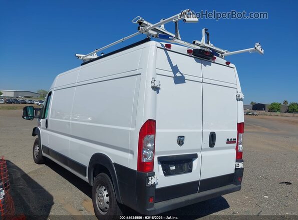3C6LRVDG4NE119974 2022 RAM PROMASTER 2500 White Trasero izquierdo