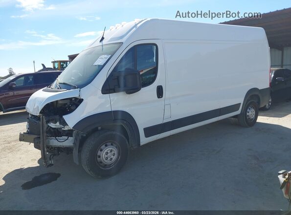 3C6LRVDG4PE567845 2023 RAM PROMASTER 2500 White Vista tres cuartos delantera izquierda