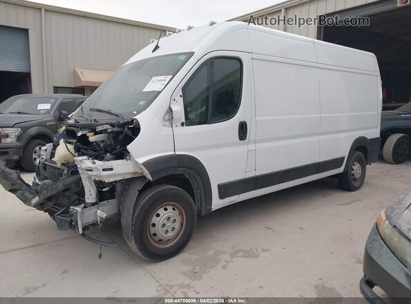 3C6LRVDG6NE113934 2022 RAM PROMASTER 2500 White Առջևի ձախ երեք քառորդ տեսարան