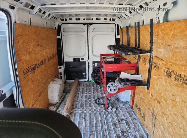 3C6LRVDG7ME565616 2021 RAM PROMASTER White Հետևի նստատեղերի տեսք